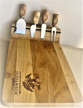 Preview: Schneidebrett mit Magnethalter 5tlg.